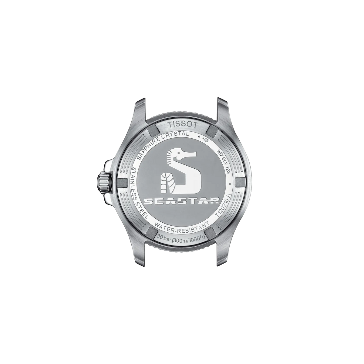 Tissot Seastar 1000 36mm T120.210.22.051.01 Women's Quartz Watch - caseback / rear (image 3)