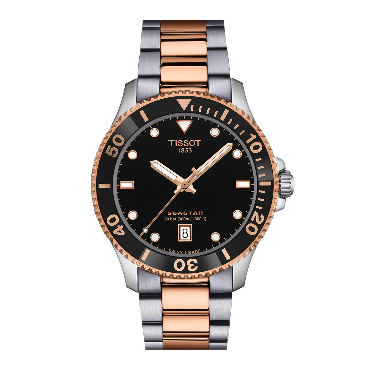 Tissot Seastar 1000 40mm T120.410.22.051.01 Unisex Quartz Watch - alternate product view (image 3)