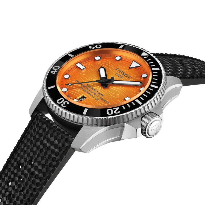 Tissot Seastar 2000 Professional 44mm T120.907.17.281.00 Men's Automatic Watch - detail