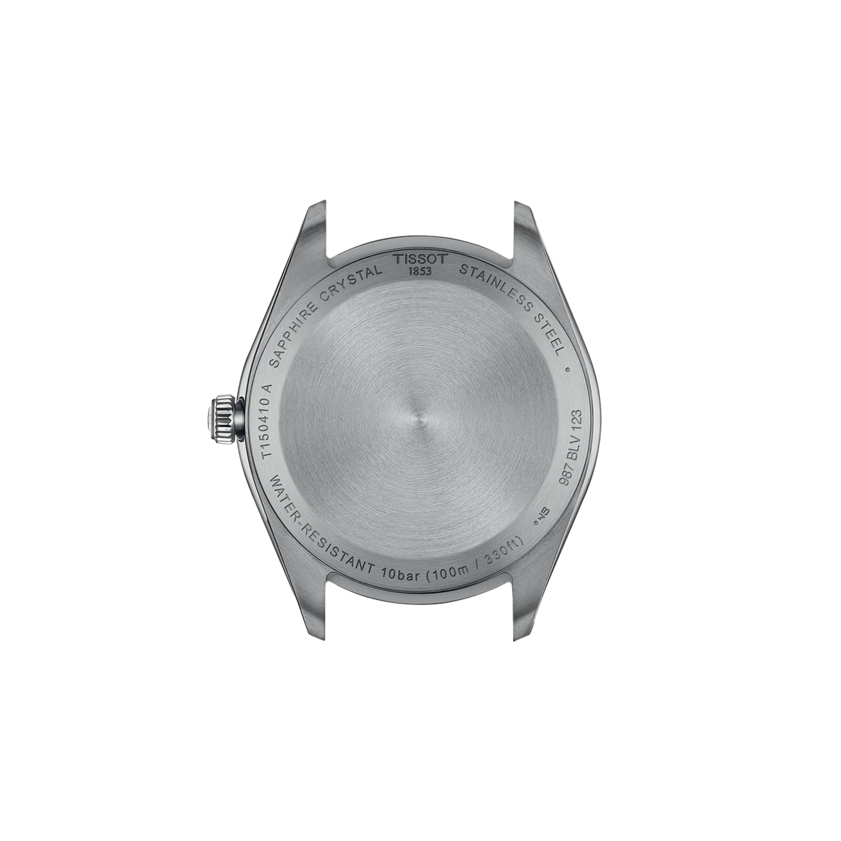 Tissot PR 100 40mm T150.410.16.031.00 Men's Quartz Watch - caseback / rear (image 3)