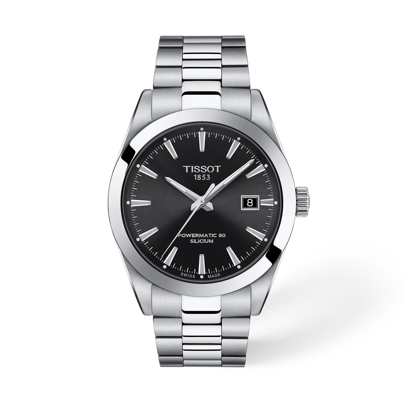 Tissot Gentleman 40mm T127.407.11.051.00 Men's Automatic Watch - front view