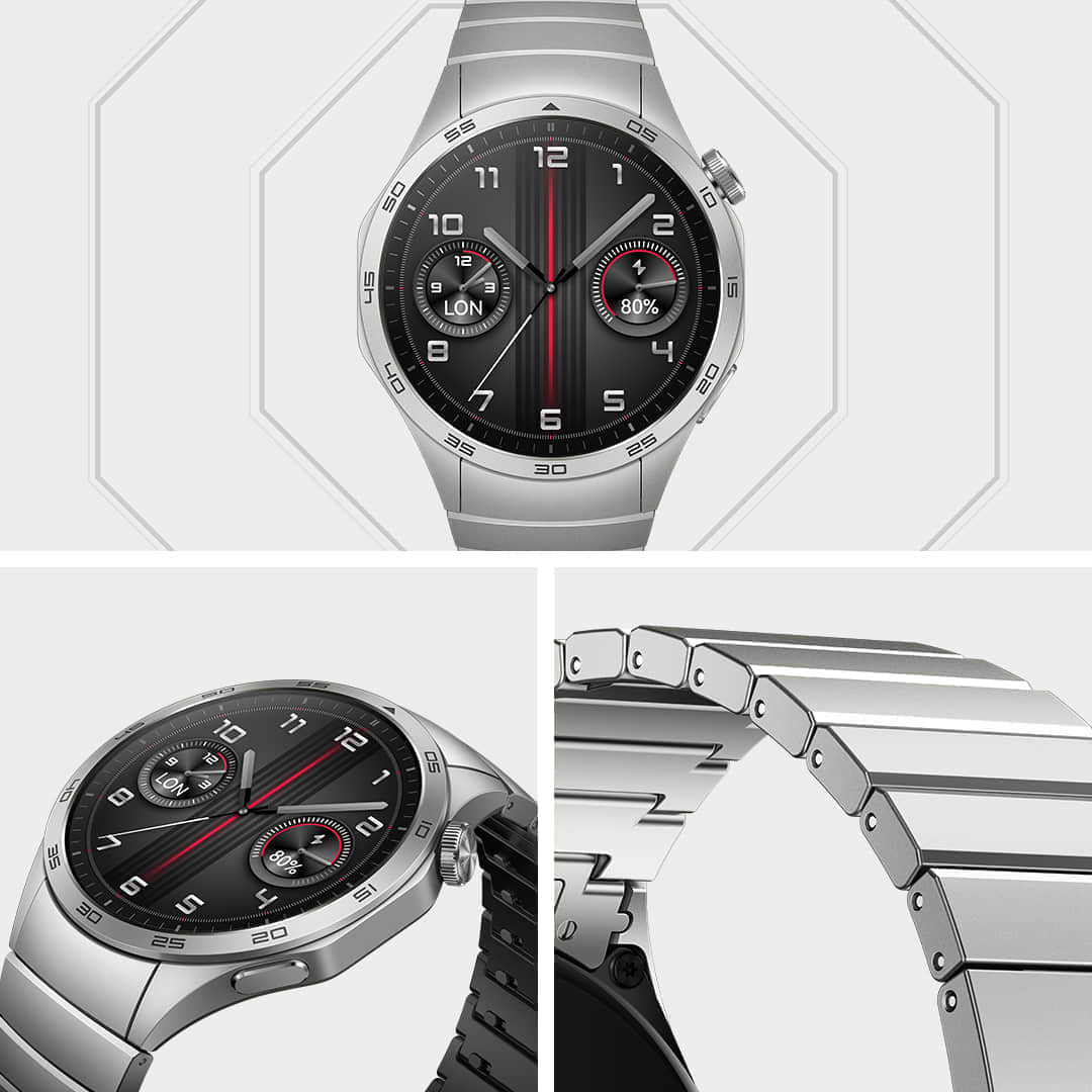 HUAWEI WATCH GT 4 41mm White Leather Strap