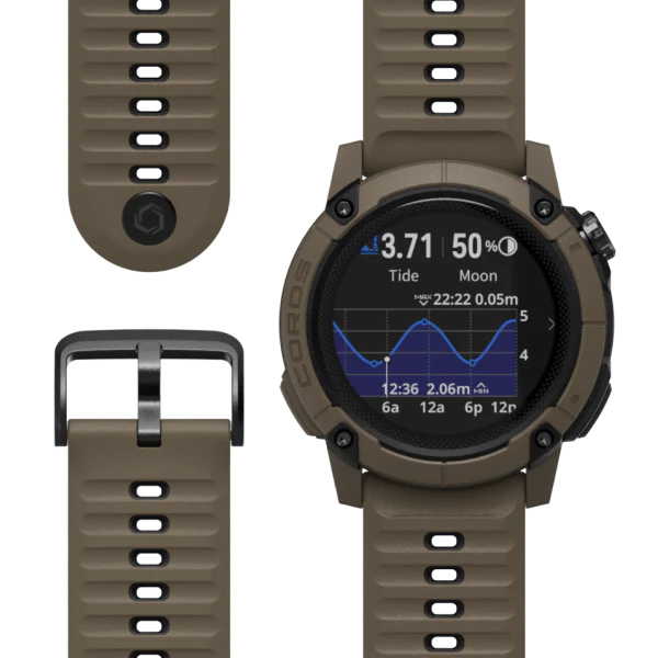 Coros Nomad Brown GPS Adventure Watch (WNOM-BRN)