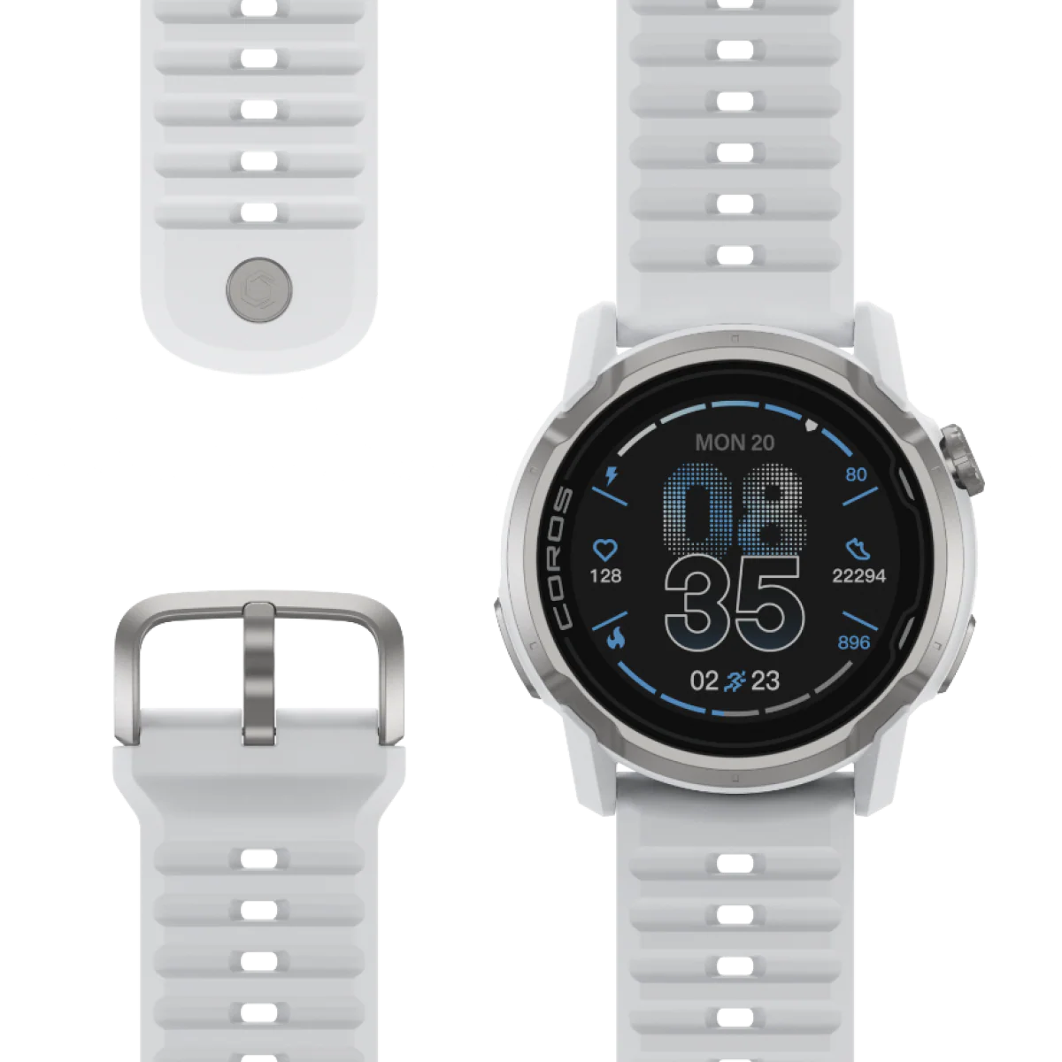 Coros APEX 4 GPS Mountain Sports Watch 42 MM (WAPX4-WHT-42)