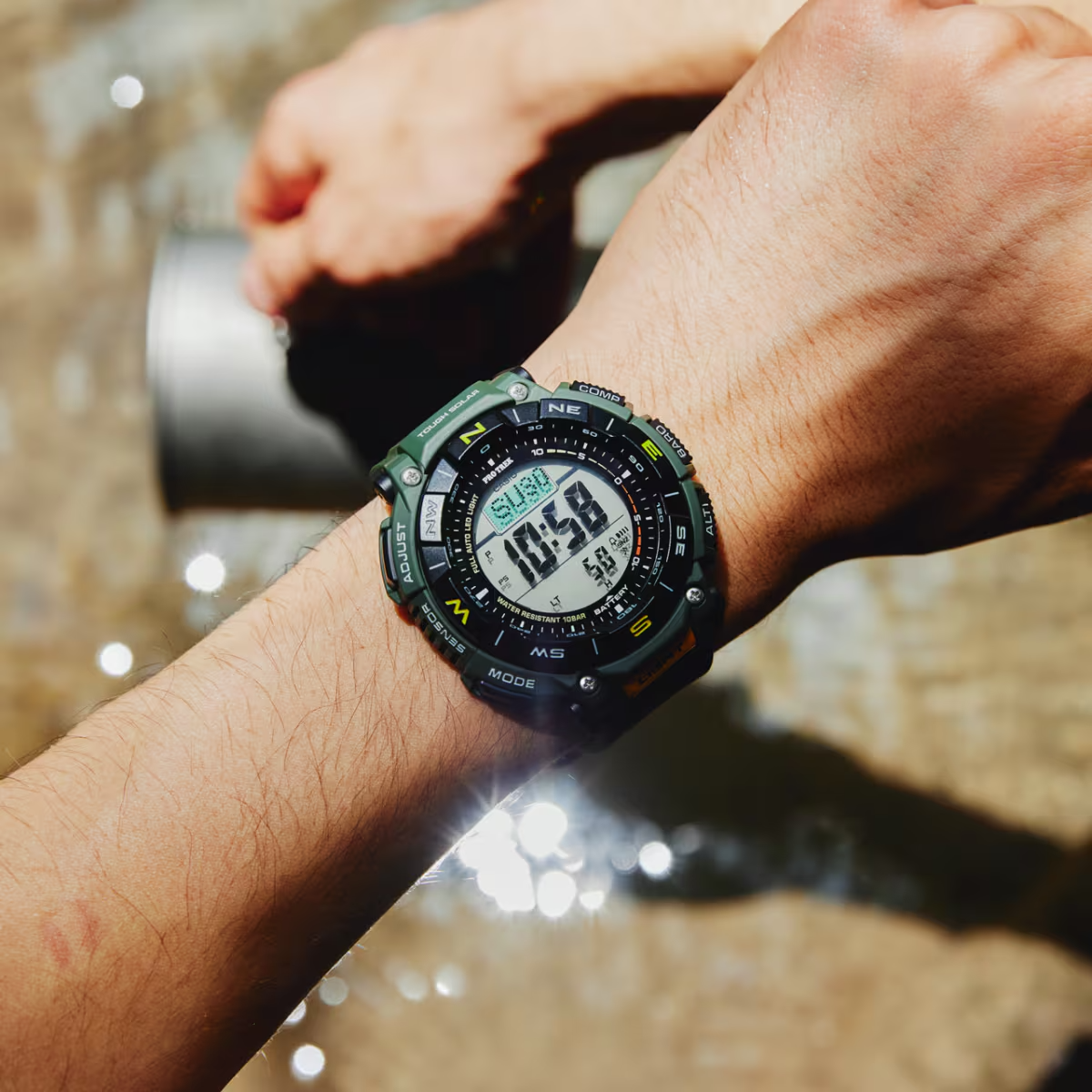 Casio Pro Trek PRG-340-3DR (PRO TREK Eco-Trekker)