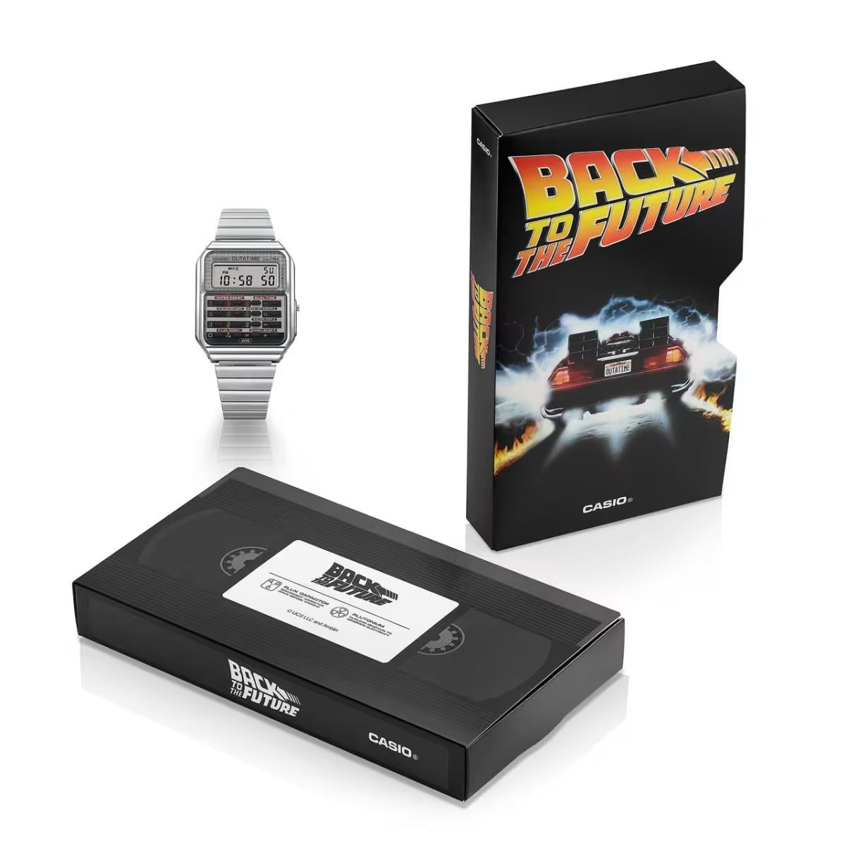 CASIO VINTAGE CA-500WEBF-1ADR – Back to the Future™ Collaboration Calculator Watch