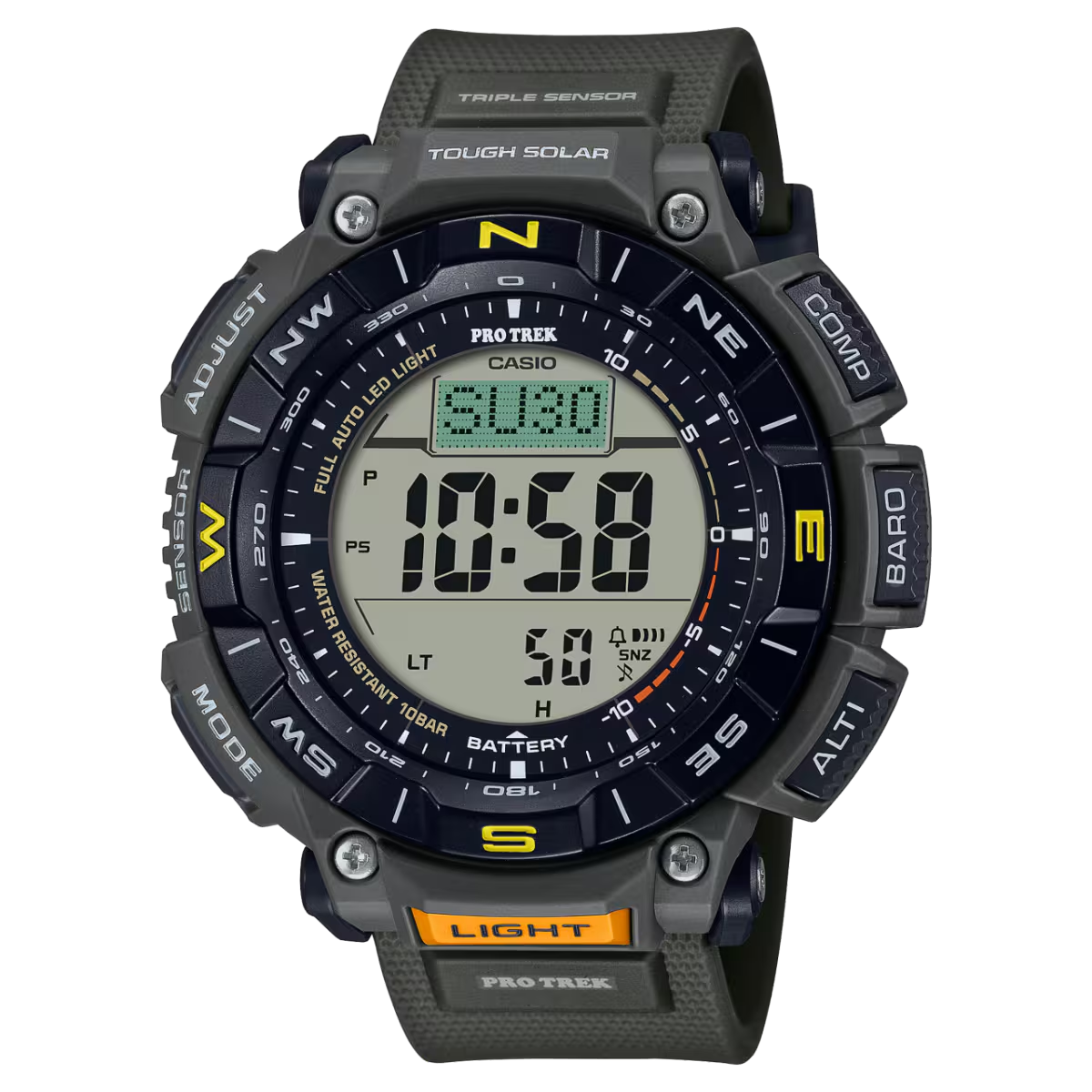 Casio Pro Trek PRG-340-3DR (PRO TREK Eco-Trekker)
