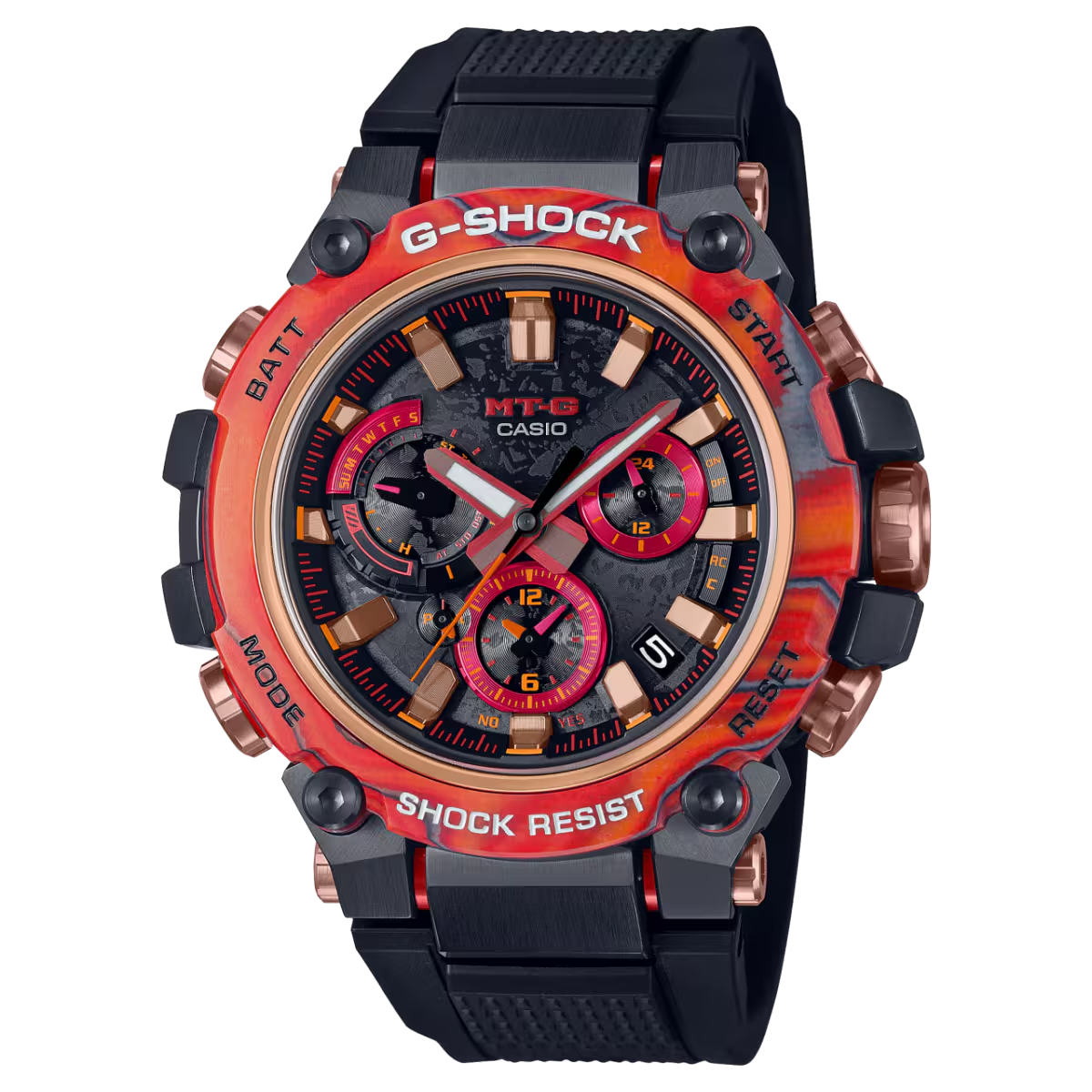 Casio G-Shock MTG-B3000FR-1A (40th Anniversary Flare Red)