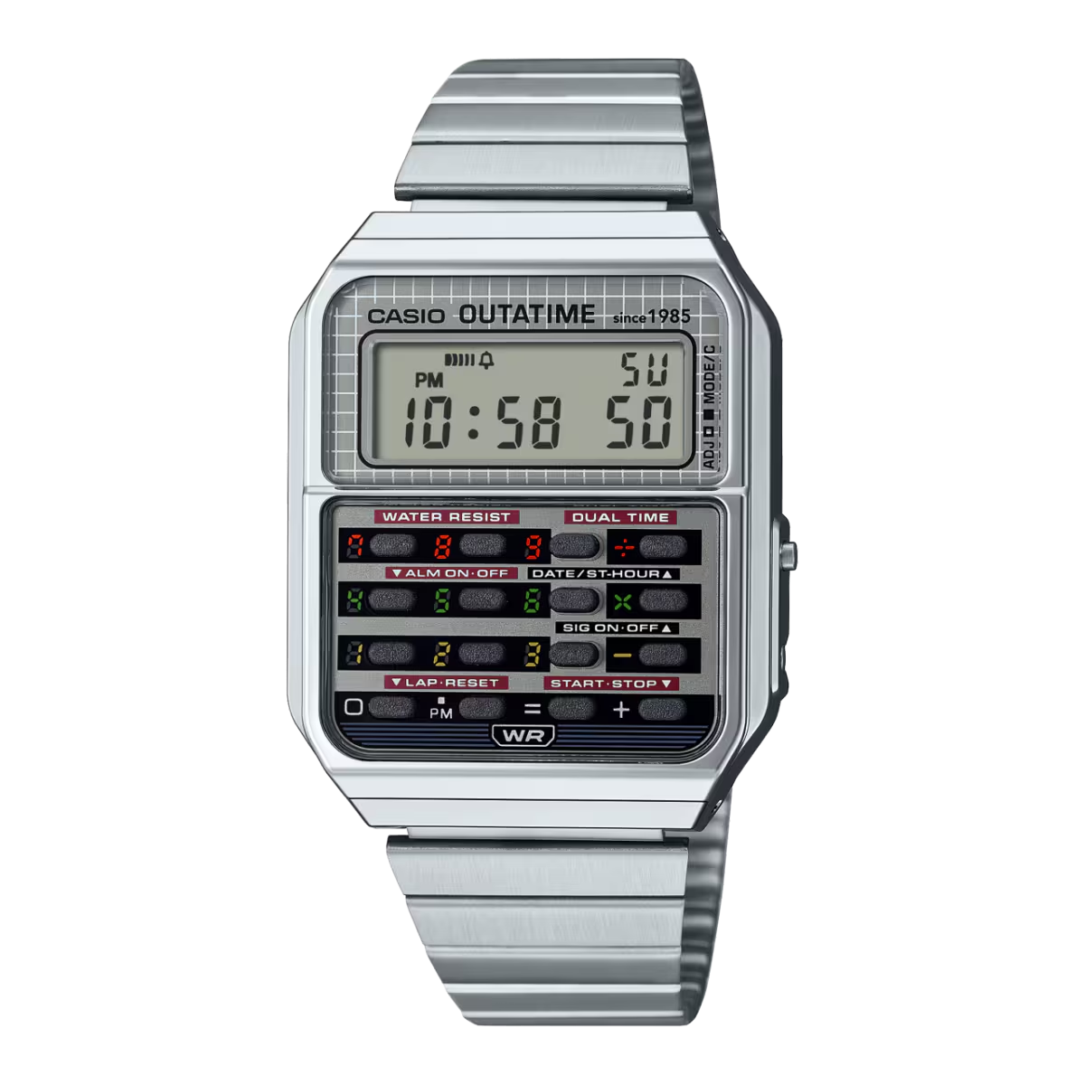 CASIO VINTAGE CA-500WEBF-1ADR – Back to the Future™ Collaboration Calculator Watch