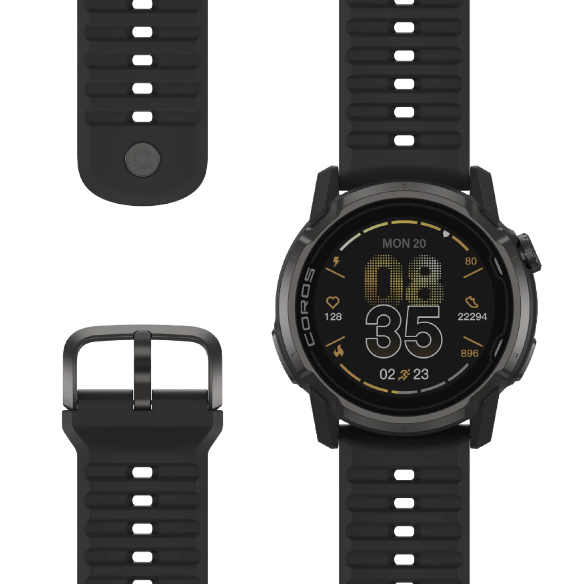 Coros APEX 4 GPS Mountain Sports Watch 42 MM (WAPX4-BLK-42)