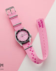 SEIKO SRPM07K1 – Seiko 5 Sports SKX Series Pink Panther Limited Edition Automatic Watch