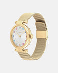 Coach 14000112 Cary Watch- Women’s Gold-Tone Mesh Bracelet Quartz Watch (34mm)