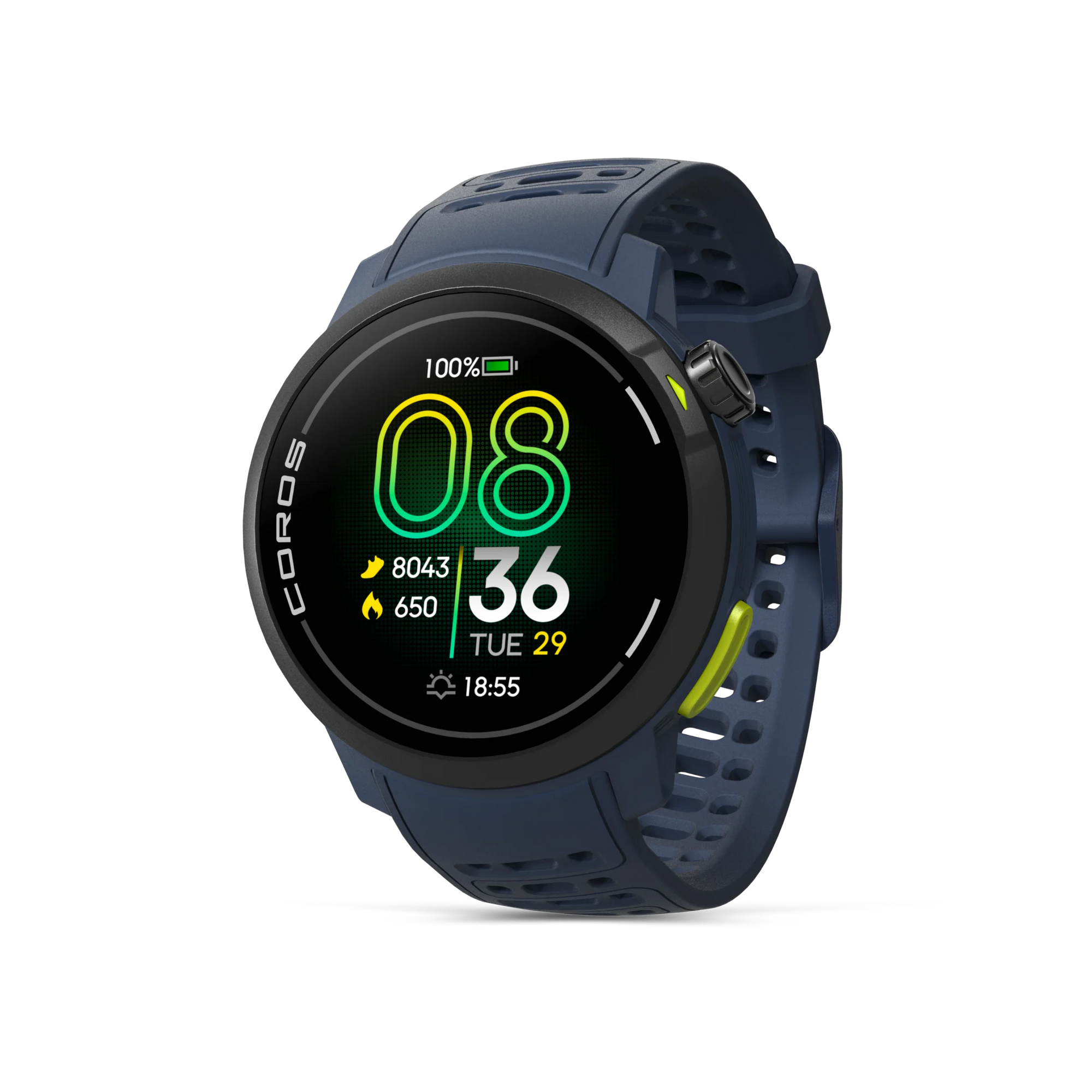 Coros Pace Pro Blue Silicone GPS Sport Watch