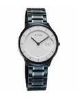 Titan Edge Murals Men's White Dial Blue Stainless Steel Watch 1843QM04