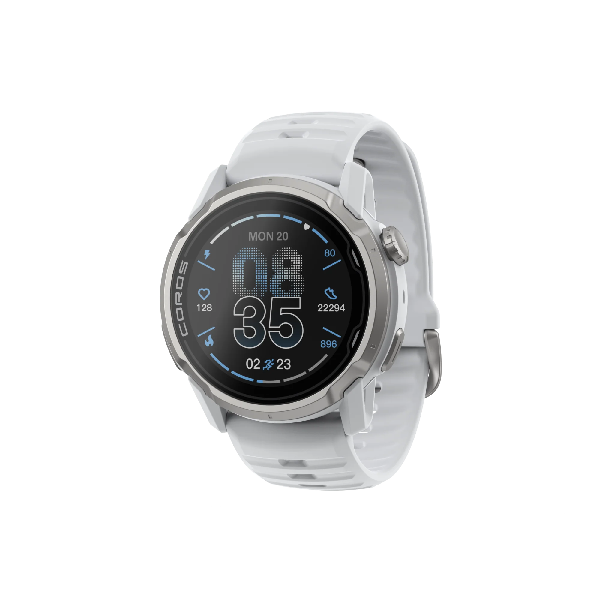 Coros APEX 4 GPS Mountain Sports Watch 42 MM (WAPX4-WHT-42)