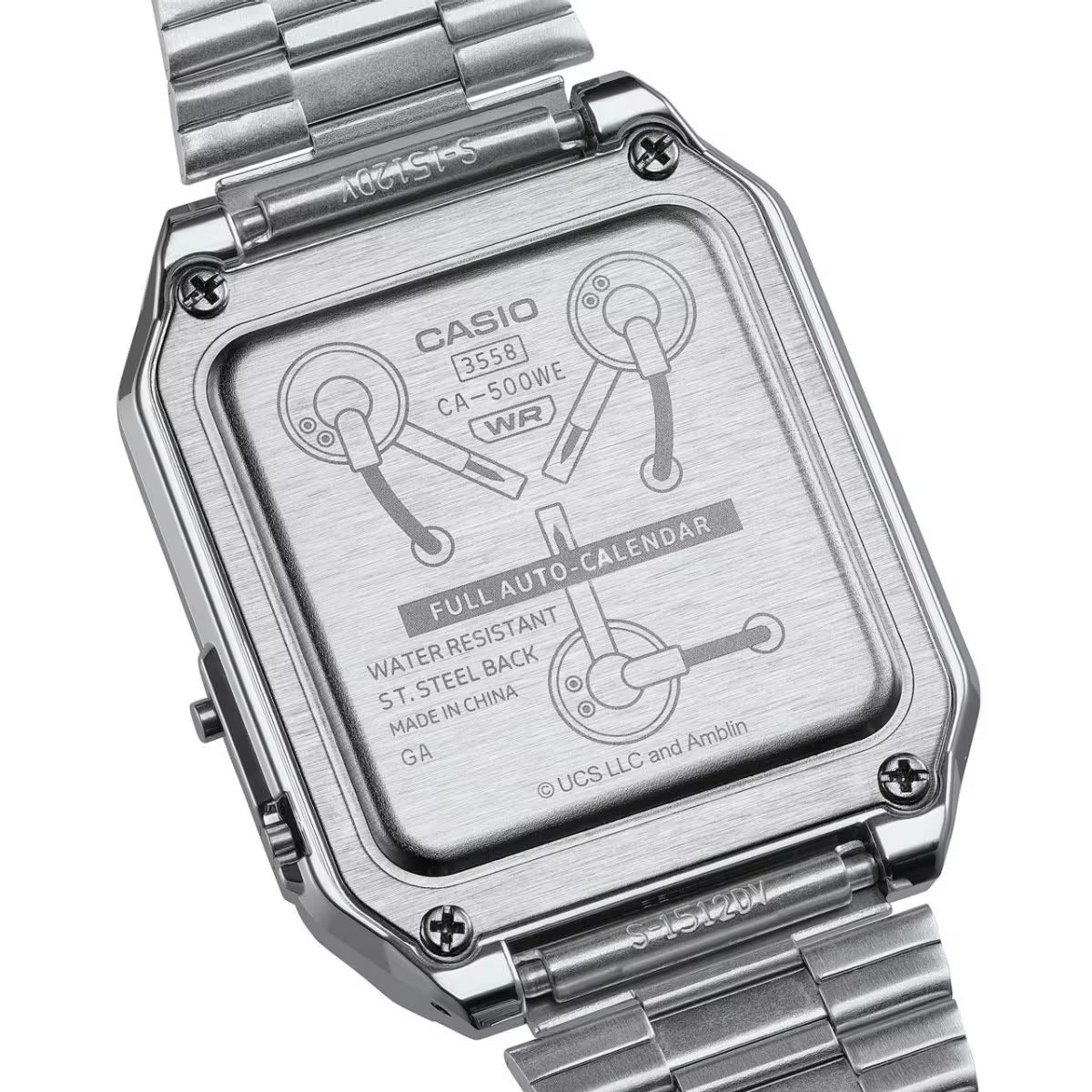CASIO VINTAGE CA-500WEBF-1ADR – Back to the Future™ Collaboration Calculator Watch