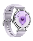 HUAWEI WATCH GT 6 (41 mm) – Purple Stainless Steel Smartwatch with Fluoroelastomer Strap