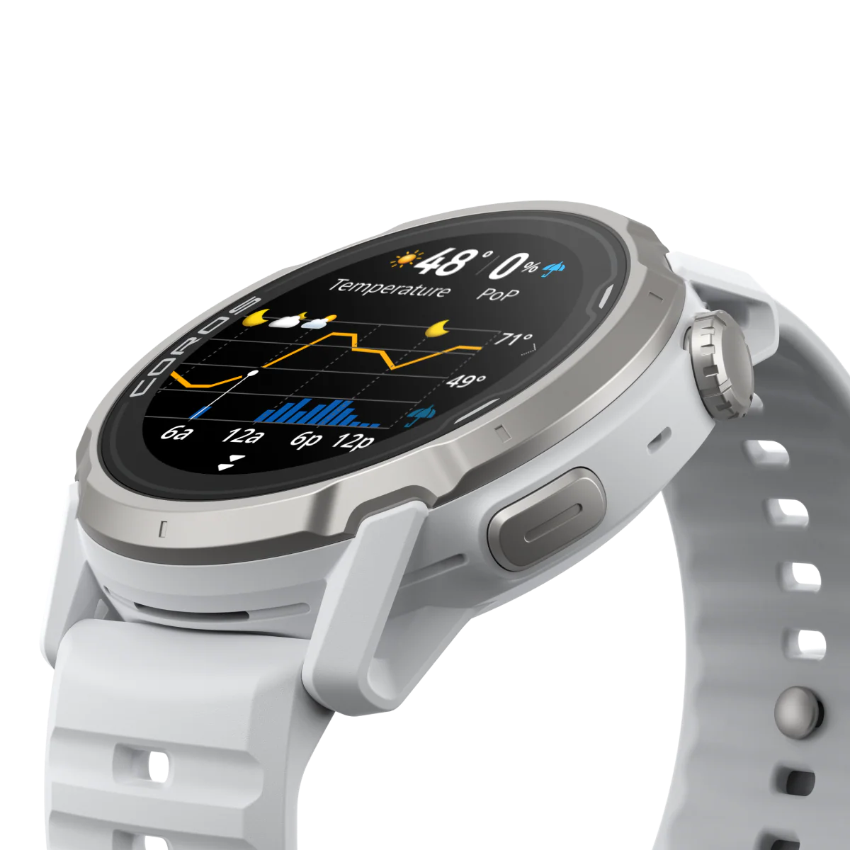 Coros APEX 4 GPS Mountain Sports Watch 42 MM (WAPX4-WHT-42)