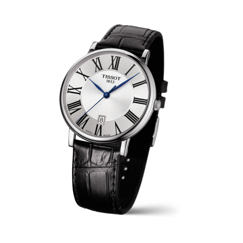 Tissot Carson Premium 30mm T122.210.16.033.00 Women's Quartz Watch - angled product view (image 2)