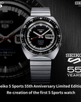 Seiko SRPK17K1 5 Sports Limited Edition Automatic Men