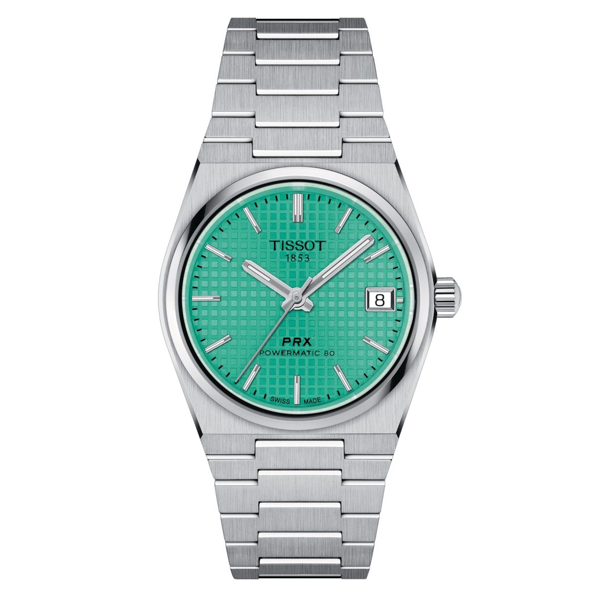 Tissot PRX 35mm T137.207.11.091.01 Unisex Automatic Watch - front view