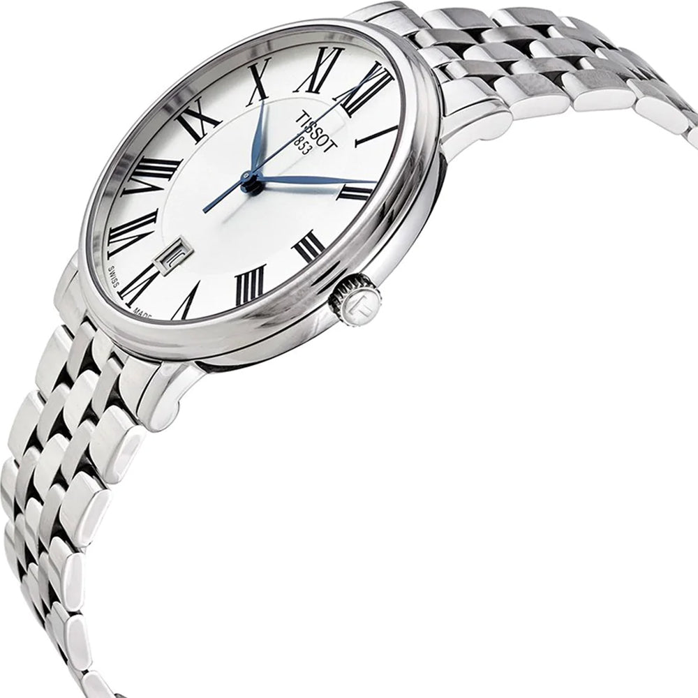 Tissot Carson Premium 40mm T122.410.11.033.00 Men's Quartz Watch - angled product view (image 2)