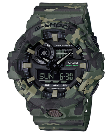 Casio G-Shock GA-700CM-3A Analog-Digital Combination