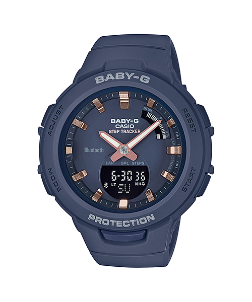 Casio Baby-G BSA-B100-2A Analog-Digital Combination