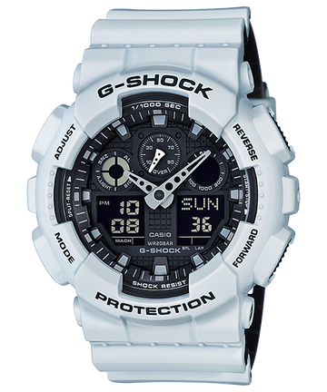 Casio G-Shock GA-100L-7A Analog-Digital Combination