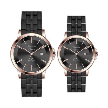 Alexandre christie watch couple hot sale