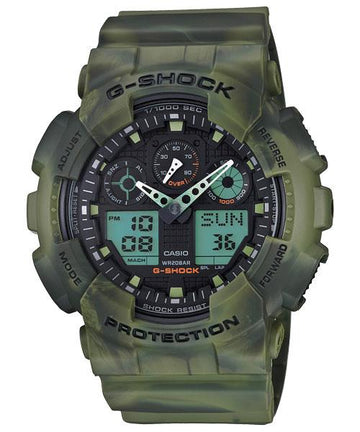 Casio G-Shock GA-100MM-3A Analog-Digital Combination