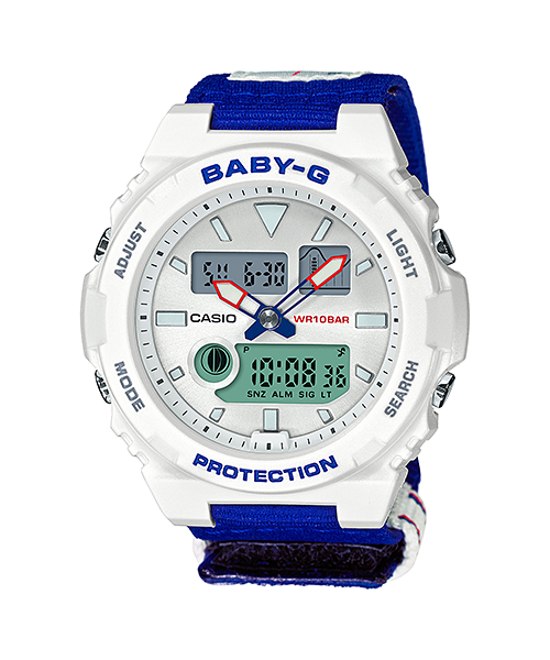 Casio Baby-G BAX-125-2A Analog-Digital Combination