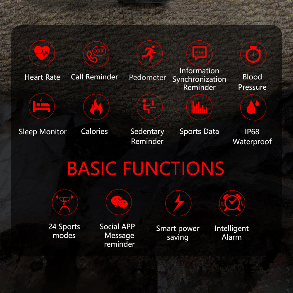 TYME TSWC22BK-01 Black Colour Smart Watch