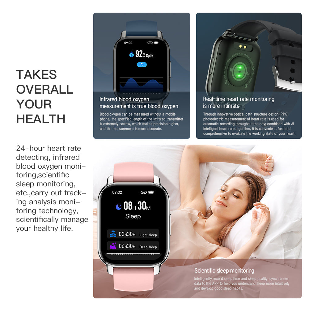 TYME TSWP66BK-01 Smart Watch
