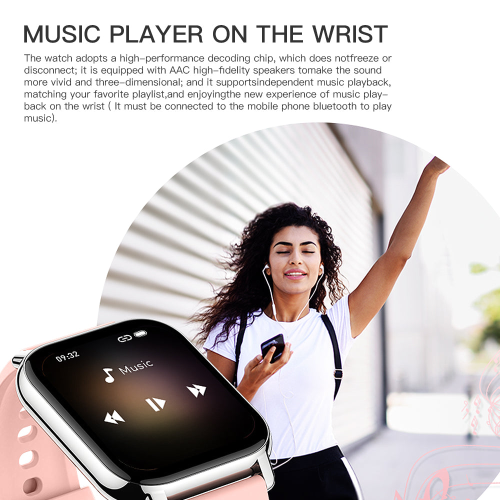 TYME TSWP66BK-01 Smart Watch