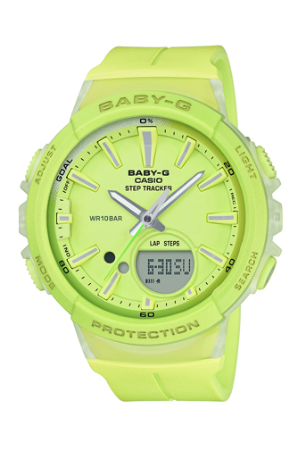 Casio Baby-G BGS-100-9ADR Analog-Digital Combination