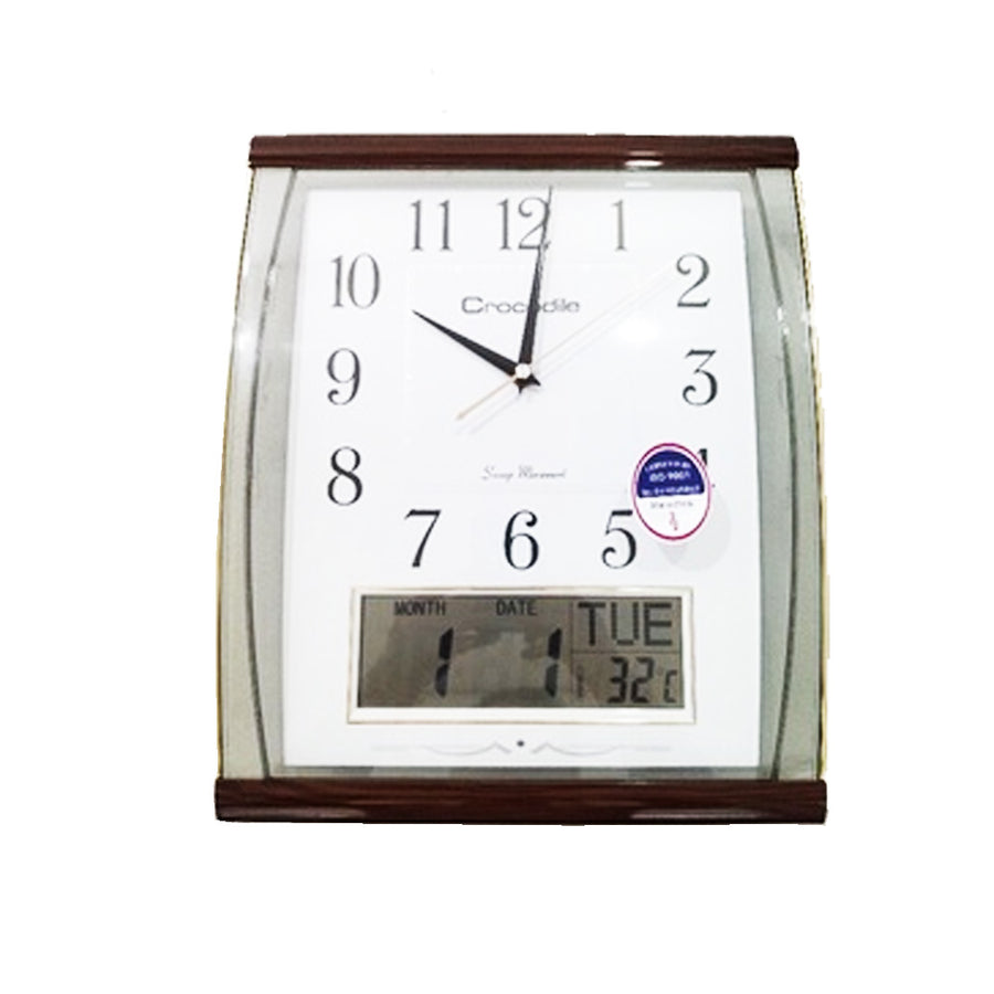 Crocodile CWD0527 Clock with Digital Date