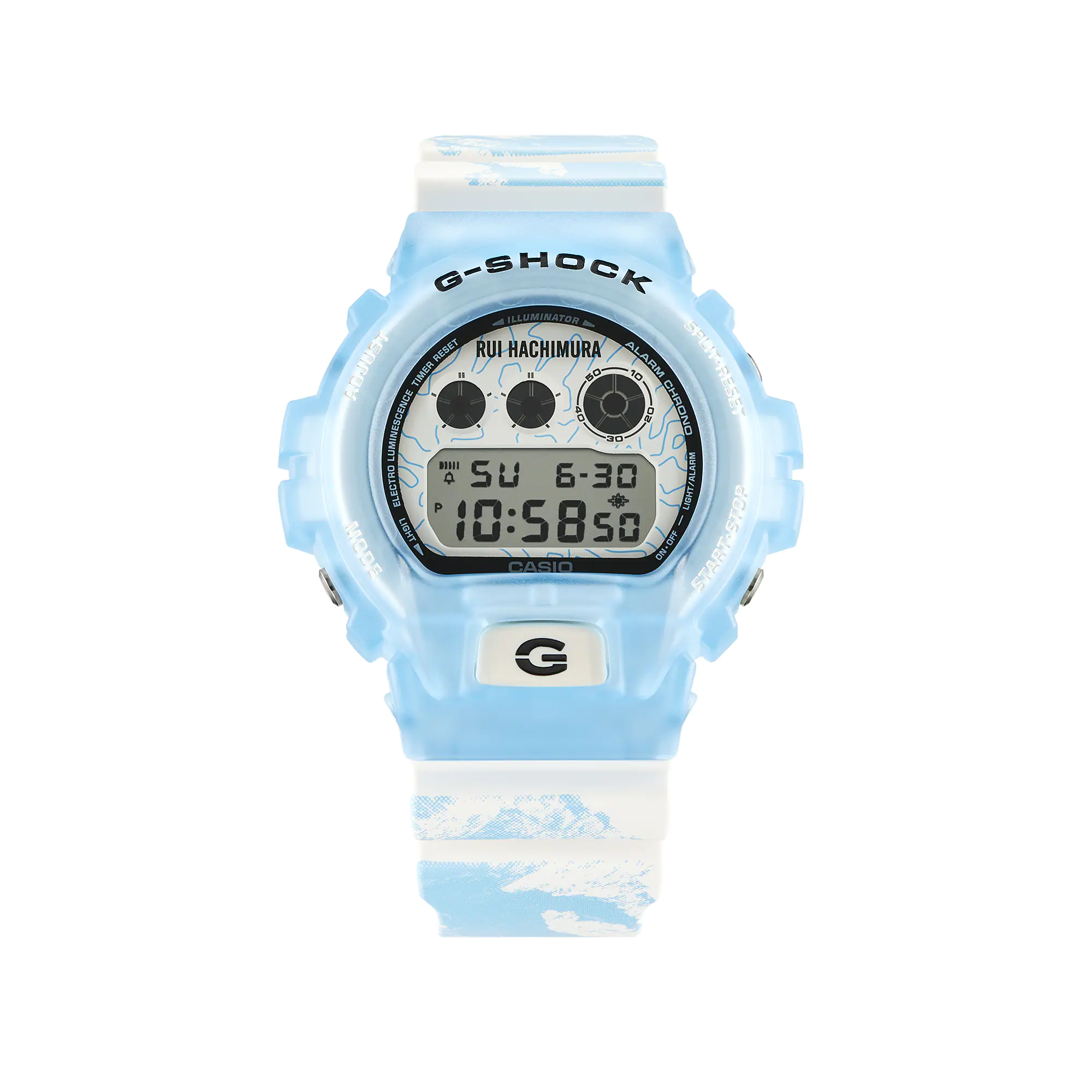 Casio G-Shock DW-6900RH-2DR Digital Rui Hachimura Signature Edition