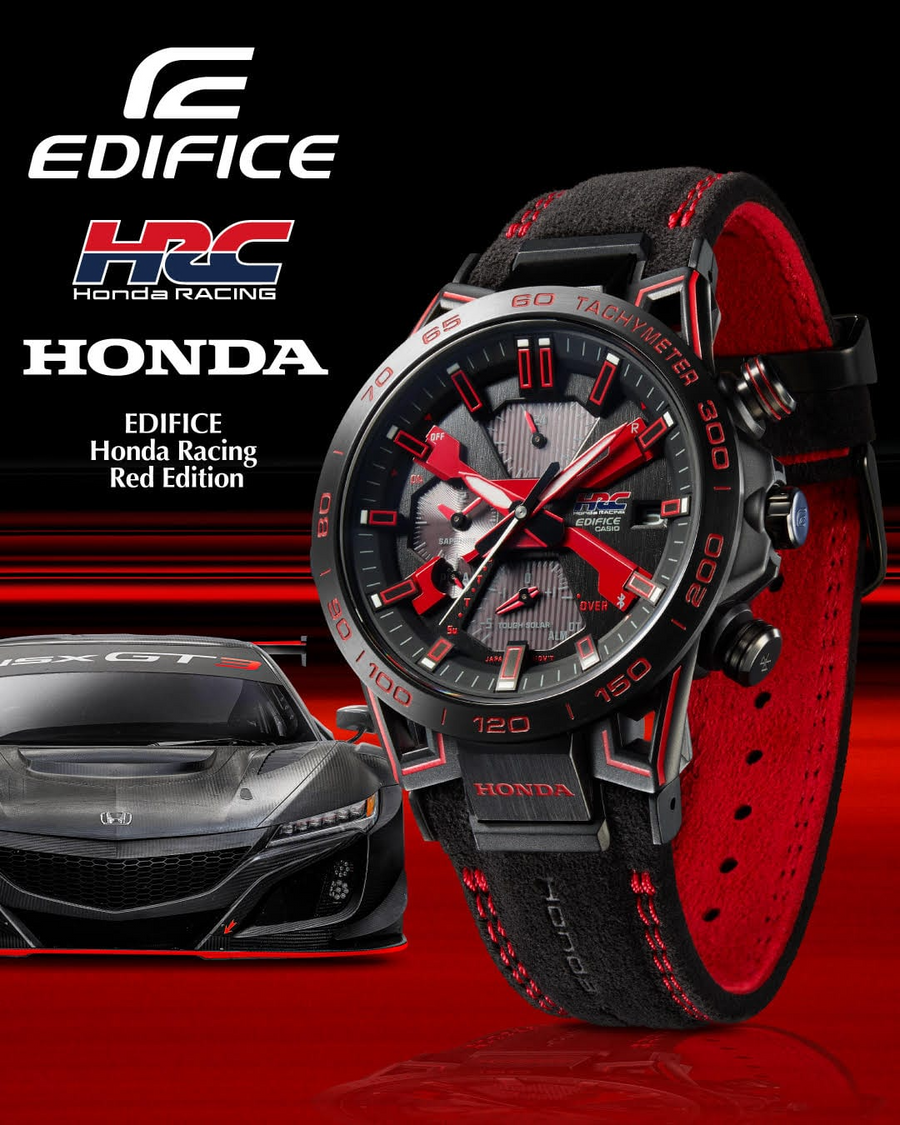 Casio Edifice EQB-2000HR-1A EDIFICE SOSPENSIONE Honda Racing Honda Red Edition