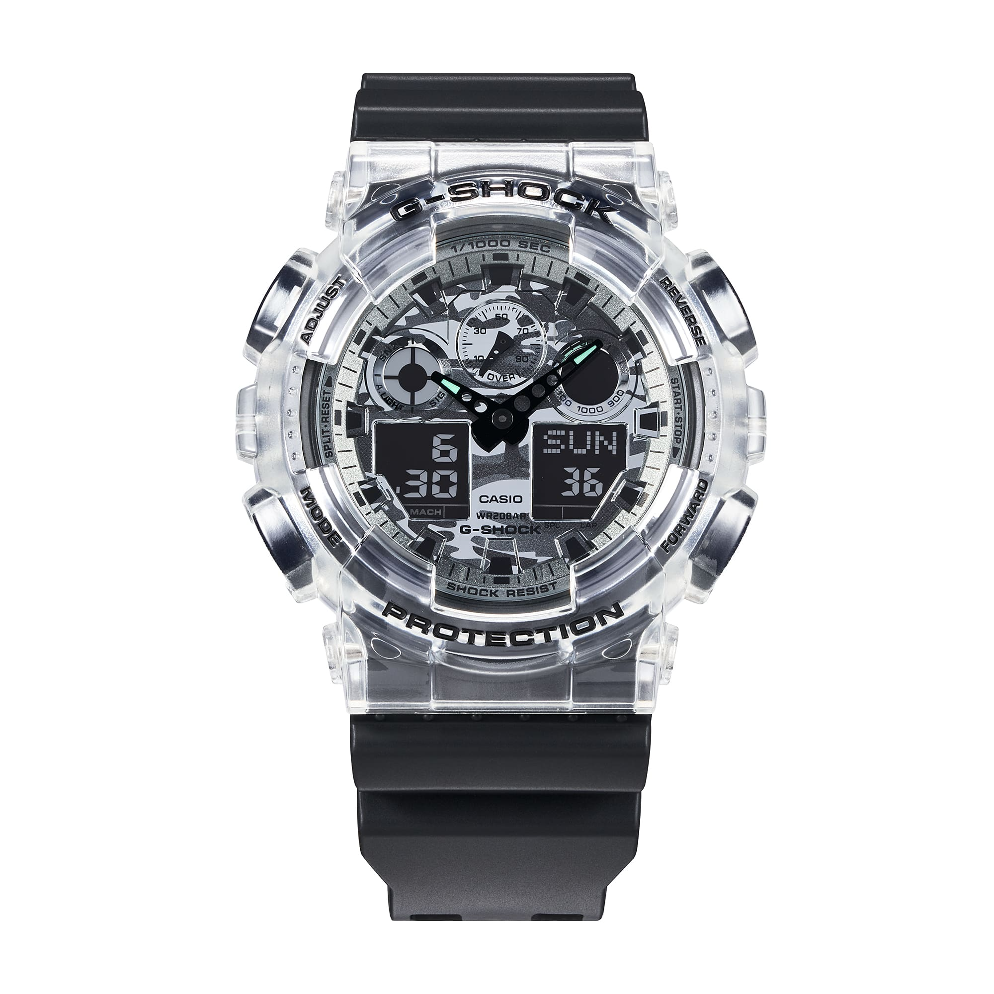 Casio G-Shock GA-100SKC Analog-Digital Combination