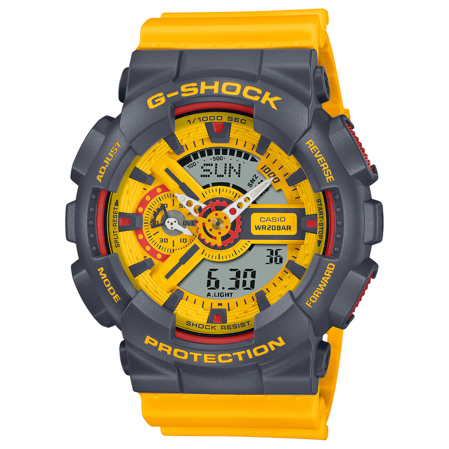 Casio G-Shock GA-110Y-9ADR Analog-Digital Combination