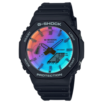 Casio G-Shock GA-2100SR-1A Analog-Digital Combination