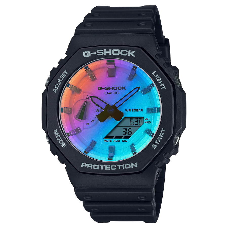 Casio G-Shock GA-2100SR-1A Analog-Digital Combination