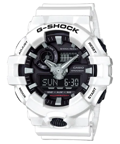 Casio G-Shock GA-700-7ADR Analog-Digital Combination