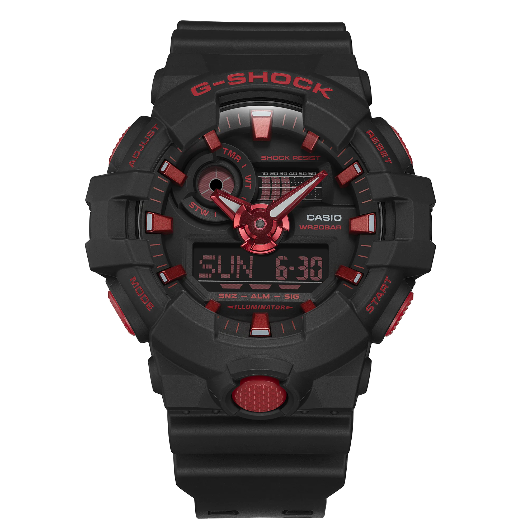 Casio G-Shock GA-700BNR-1A Analog-Digital Combination