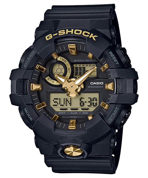 Casio G-Shock GA-710B-1A9 Analog-Digital Combination