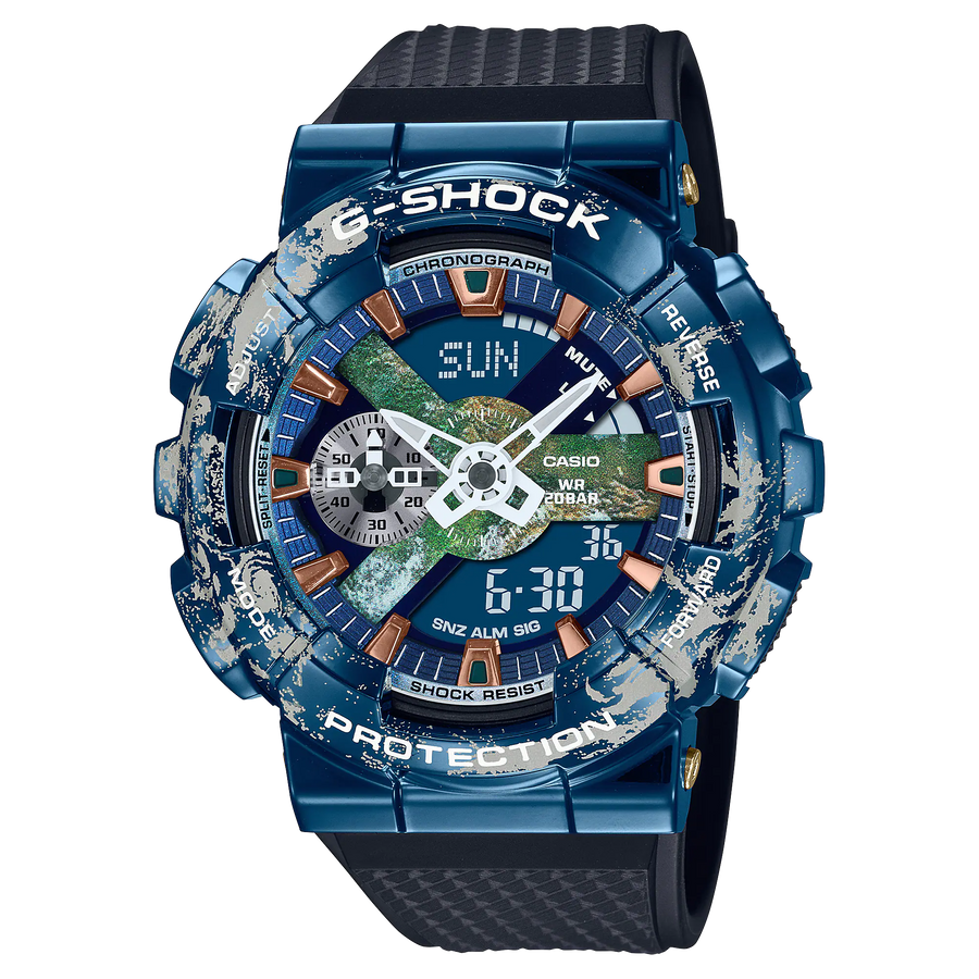 Casio G-Shock GM-110EARTH-1ADR Digital Earth Series