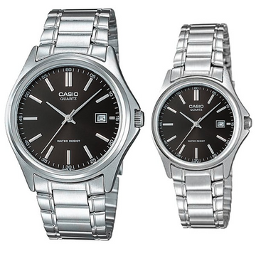Casio couple 2025 watch set