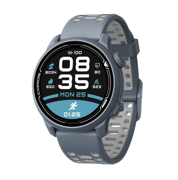 Coros Pace 2 BLUE STEEL Silicon Premium GPS Sport Watch