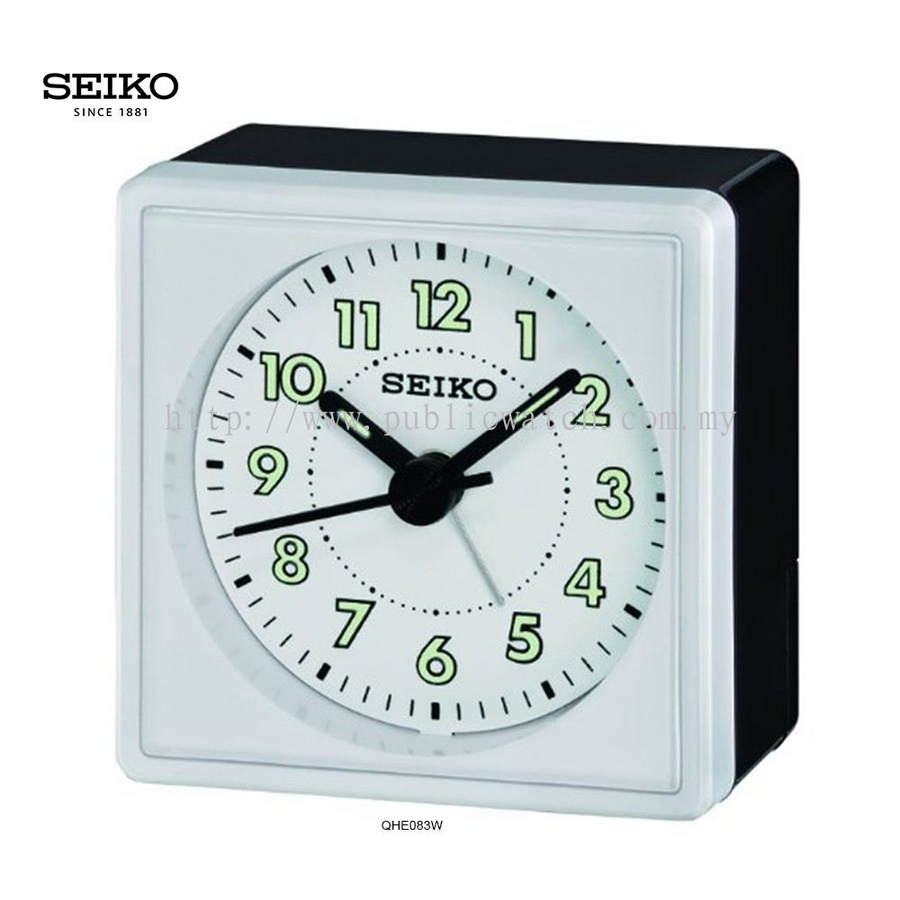 Seiko QHE083W Alarm Clock